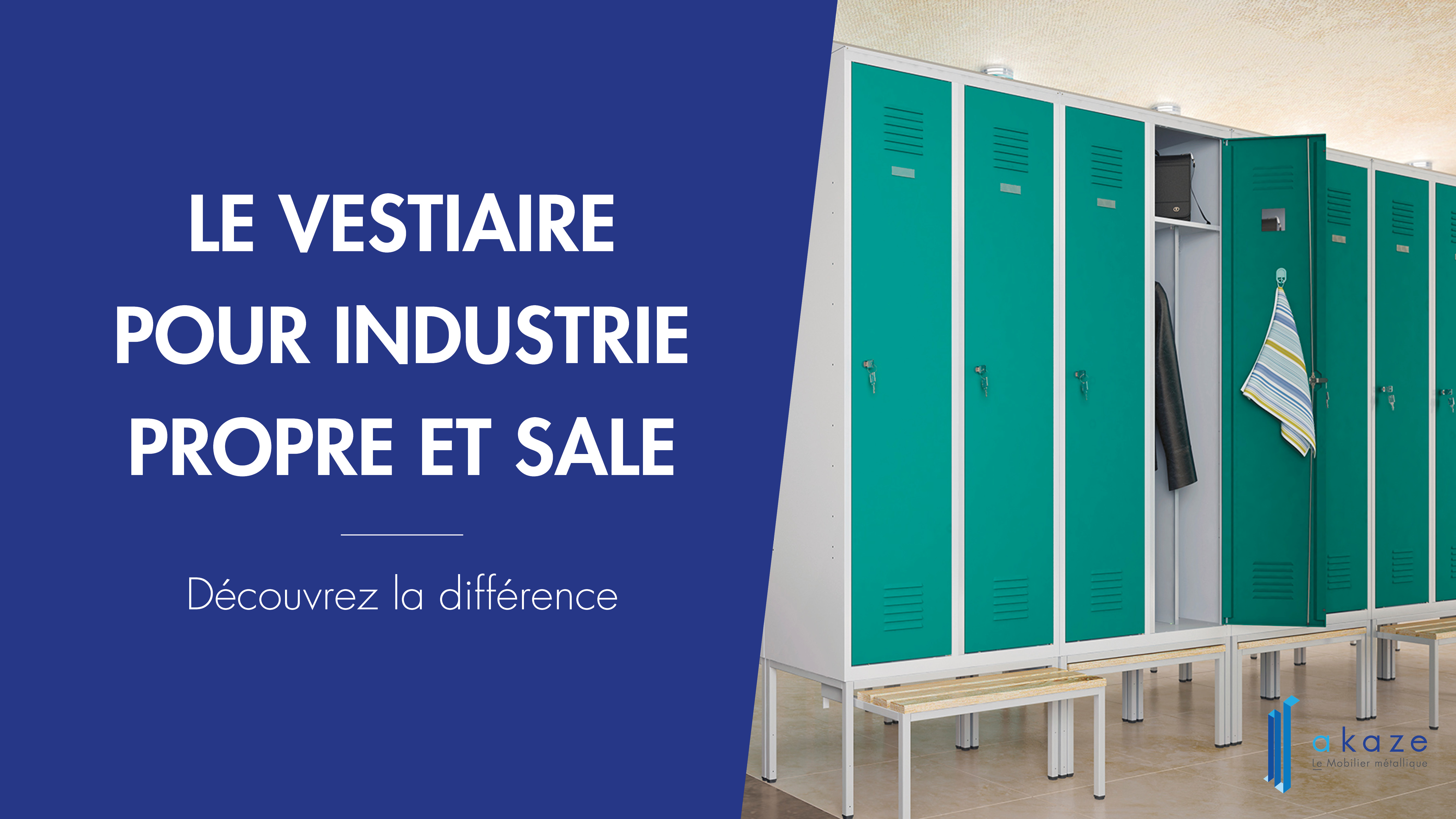 Comprendre la différence entre un vestiaire pour industrie propre et industrie sale